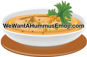 Hummus Emoji wewantahummusemoji.com