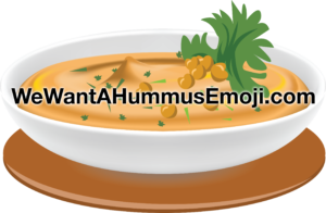 Hummus Emoji wewantahummusemoji.com