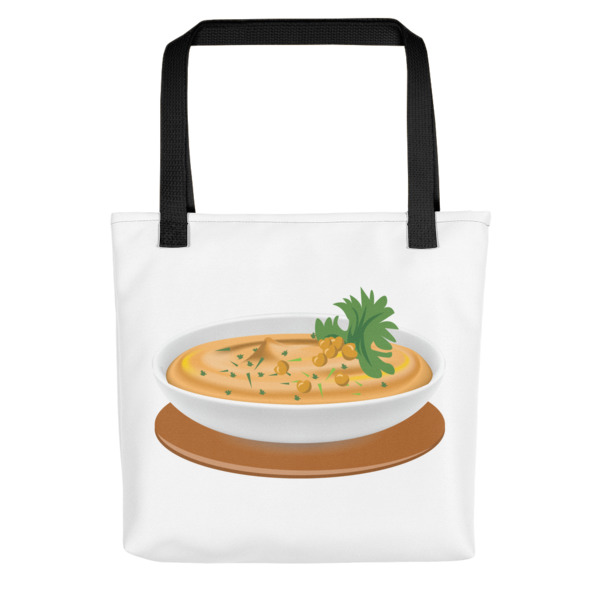Hummus Emoji Tote bag – We Want A Hummus Emoji